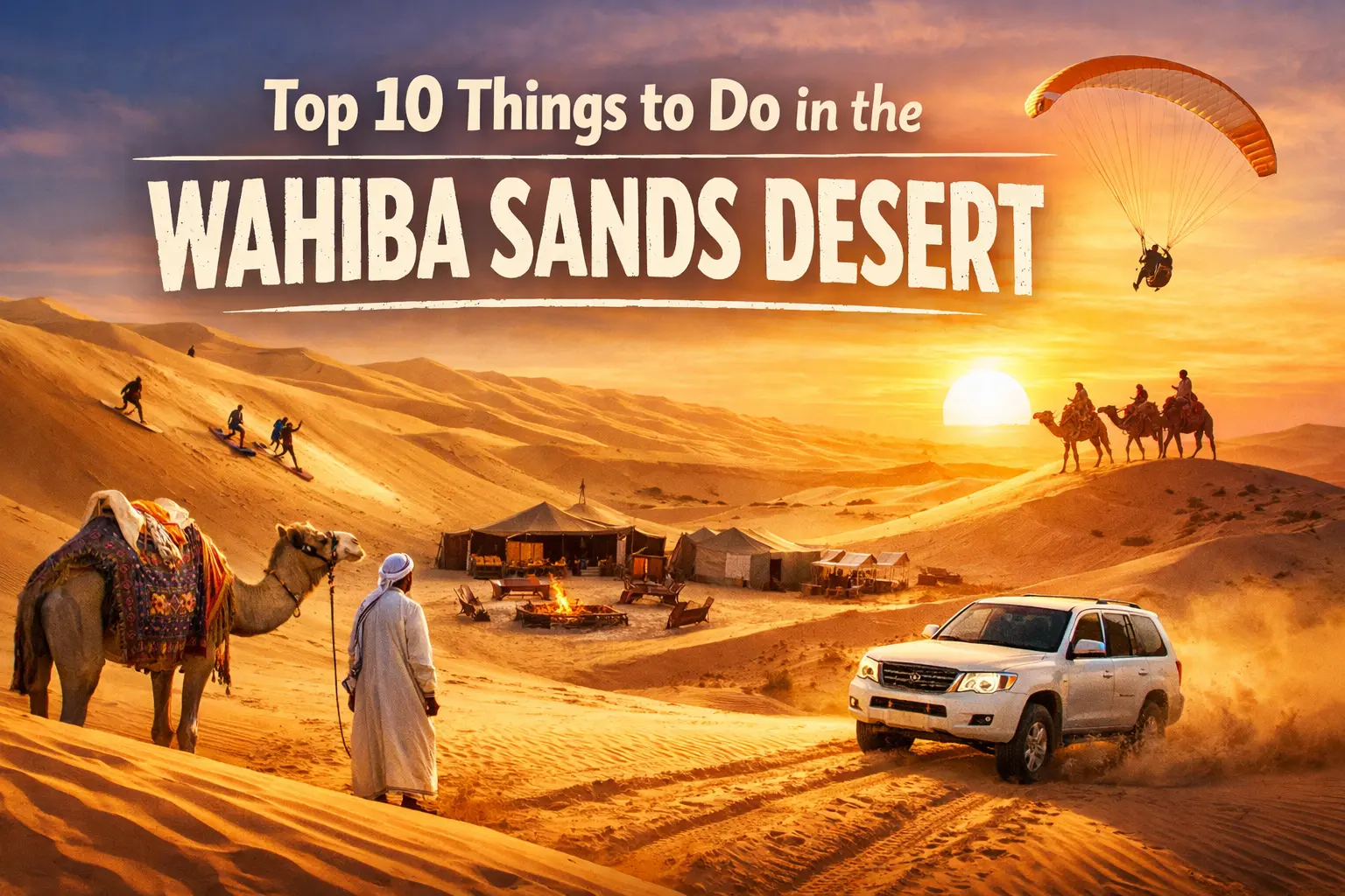Top 10 Things to Do in the Wahiba Sands Desert